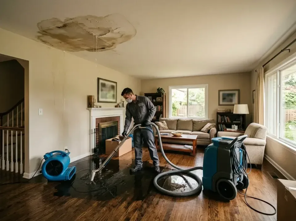 attic-pipe-burst-ceiling-drip-008 — frequently asked questions, Water Damage Restoration & Carpet Care in Wisconsin